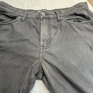 joseph‎ abboud pants Gray  Cotton 35x29 5 Pocket comfy soft